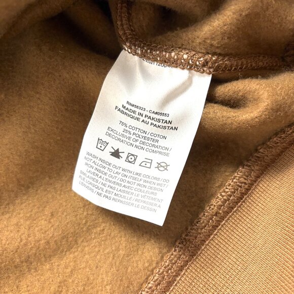 Nike ACG Tuff Fleece Hoodie Brown Sz L DZ3392-235 NWT New Oversized - Picture 5 of 9